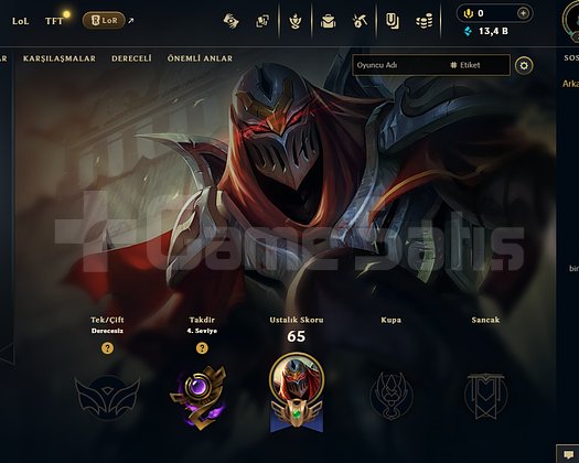 TR FRESH HANDMADE HAZIR 5 SKIN UNRANKED +45 TEMİZ
