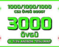 YEŞİL FAKTÖR ! CS2 3000 ÖVGÜ ! ANINDA TESLİM