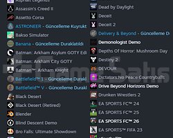 DOPDOLU BİR STEAM HESABI