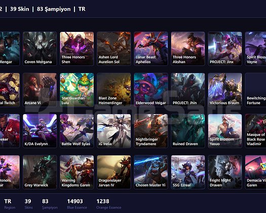 TR / 62 LVL + 39 SKİN + BRONZE IV