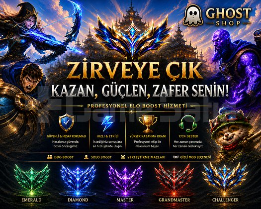 Premium Experience & Quality Eloboost TR / EUW