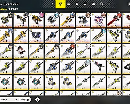 Arknights Endfield 27x6* AL60 Endgame Hesap