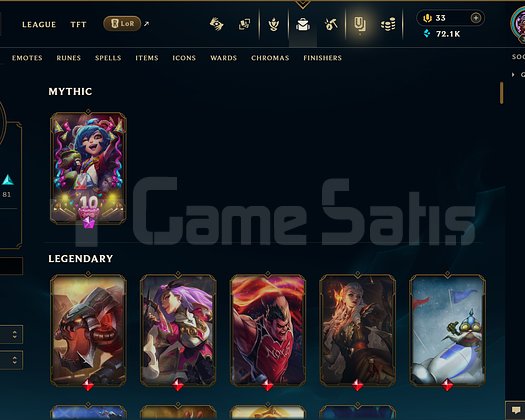 EUW | 161 SKİN | UNRANKED