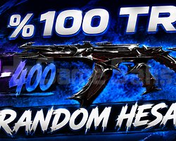 TR SUNUCU 200-400 SKIN HESAP GARANTİLİ RANDOM