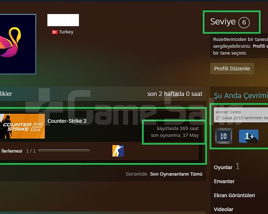 FACEİT+4 MADALYA 79 WİN 165 SAAT SEÇKİN
