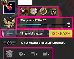 FACEİT+4 MADALYA 79 WİN 165 SAAT SEÇKİN