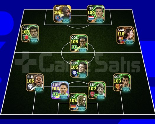 KG 3260 5 BOMBACI+MESSİ+DEMBELE+RONALDİNHO