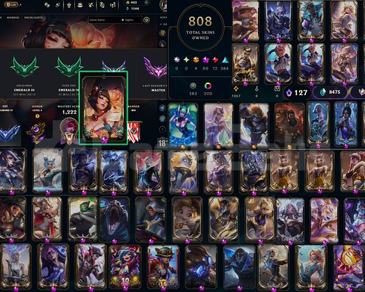 TR 1060 LVL 808 SKIN Ruh Çiçeği Kaplıcası Ahri!