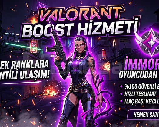 100 MEMNUNİYET | İMMORTAL OYUNCUDAN BOOST HIZMET