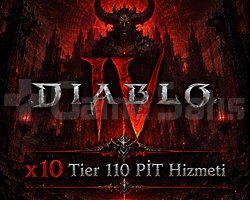 Diablo 4 S13 - x10 Tier 110 PİT HİZMETİ