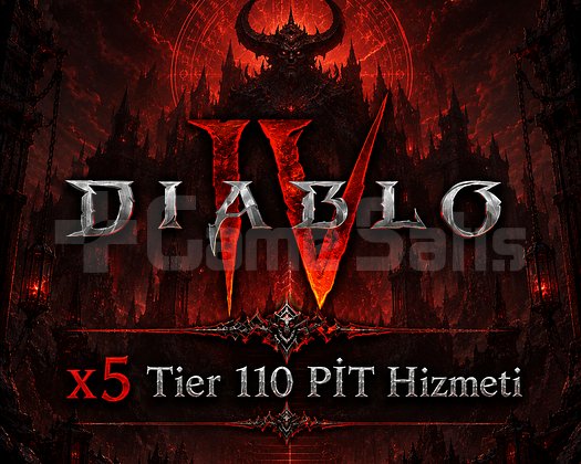 Diablo 4 S13 - x5 Tier 110 PİT HİZMETİ