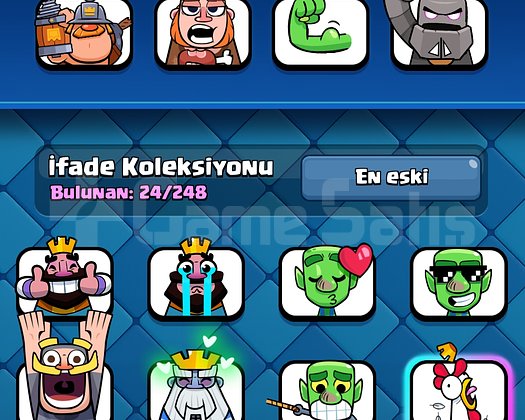 7000 KUPA 4 EVRİM BOL EMOJİLİ KULE GÖRÜNÜMLÜ HESAP