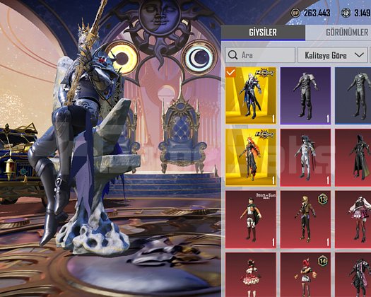 FULL+FULL HONOR SET VE İÇİNDE 9 K UC MEVCUT