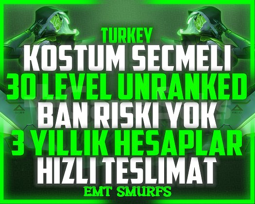 3 YILLIK / UNRANKED FRESH / KOSTÜM SEÇ / +30 LEVEL