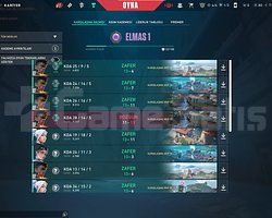 DİAMOND1 YÜKSEK MMR MAİLLİ TR FRESH HESAP