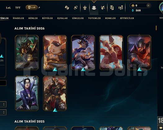 705 LvL 269 Kostüm Zümrüt 4 Hesabım satılıktır.