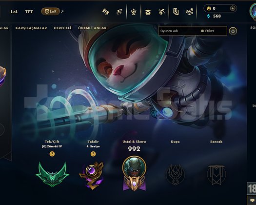 705 LvL 269 Kostüm Zümrüt 4 Hesabım satılıktır.