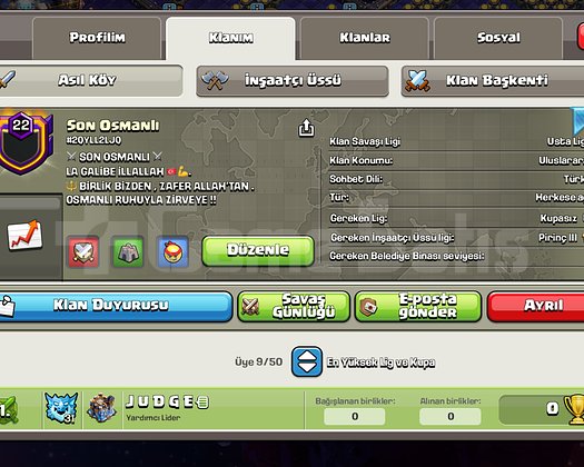 22 sv son osmanlı isimli klan