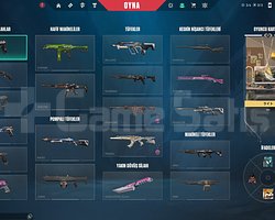 57 LEVEL PLAT 2 BOL SKİNLİ HESAP