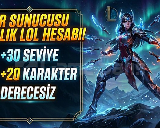 30 LVL UNRANKED FRESH ACC