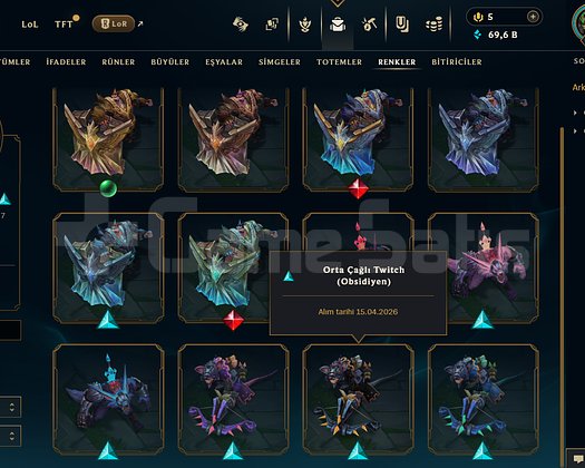 TR/MASTER/16 SKIN/CRİME CİTY TW KOSTÜMLÜ SMURF ACC