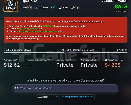 CS ENVANTERLİ 102 SEVİYE STEAM HESABI