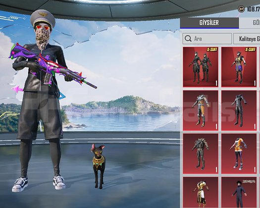 GÖREV B MASKARA MAX 2X RED SILAH FULL RAREE