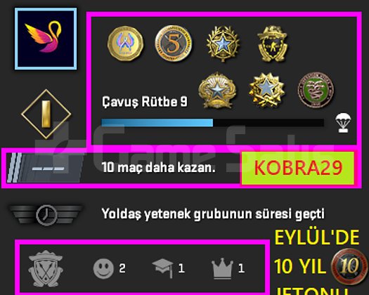 FACEİT+ 7 MADALYA 245 WİN 683 SAAT SEÇKİN