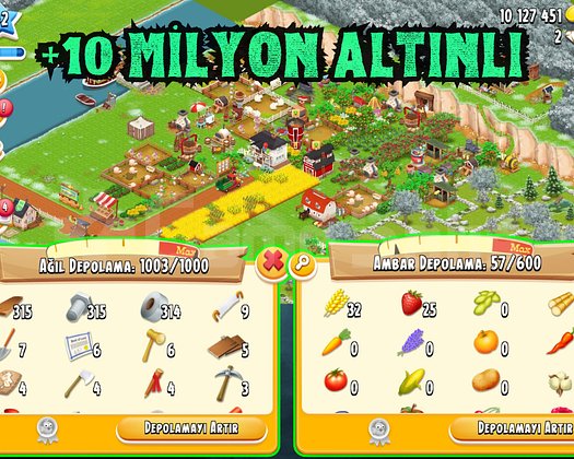GARANTİLİ 40 LWL 10 MİLYON ALTINLI OYUN
