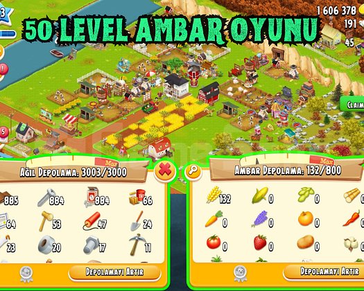 GARANTİLİ 50 LWL 3000 DEPO AMBAR DOLU OYUN