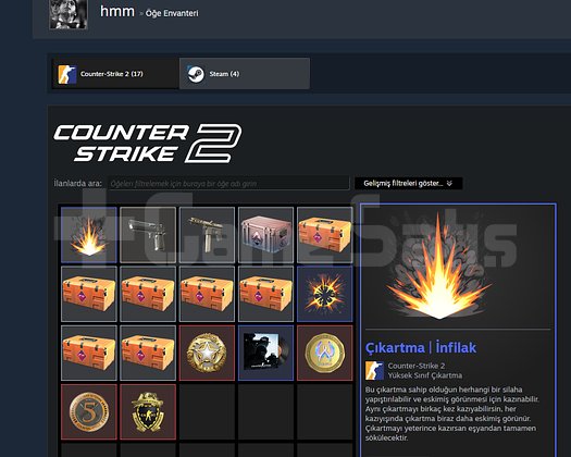 4 MADALYALI 1050 SAAT CSLİ 12 LVL STEAM