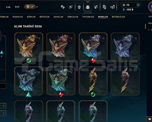 Full Dolu LoL ve Valorant Hesabı