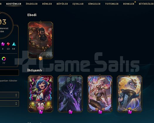LoL elmas hesap satışı main hesaptır