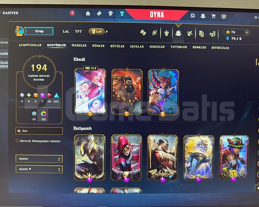700k Sorakalı Full Kostümlü + Valorantlı sağlam
