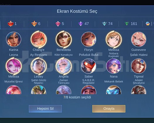 Lunox legend +full melissa+ 320 Kostüm