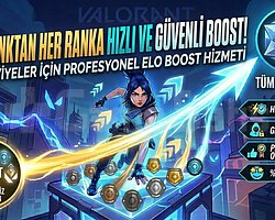 İSTEDİGİNİZ RANKA BOOST ATILIR