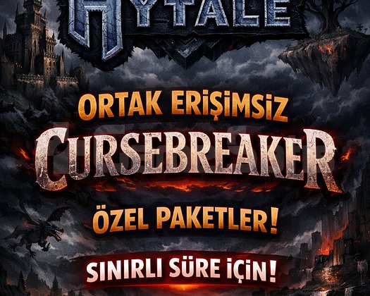 HYTALE CURSEBREAKER EDITION / MAIL DEGISTIREBILIR