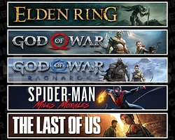 Elden + GOW + Ragnarök + Miles + TLOU1
