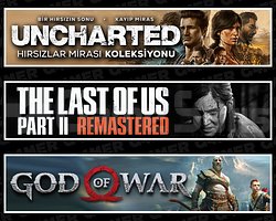 Uncharted + The Last Of Us 2 + God Of War