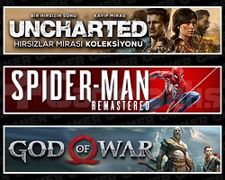 Uncharted + SpiderMan RE + God Of War