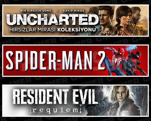 Uncharted + Spider-Man 2 + Resident Evil Requiem