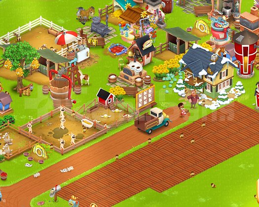 51 Level 3000 Ağıllı Hayday Hesap  Uyguna