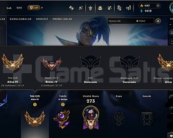 EUW GOLD4 MAİNLİK HESAP 128 SKİN GELEN LP YÜKSEK
