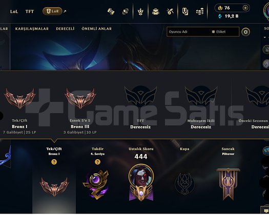EUW 10 MAÇI TAMAMLANMAMIŞ 164 KOSTÜMLÜ KELEPİR