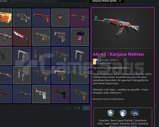 2000+ ELO 10LVL FACEIT İTEMLİ HESAP