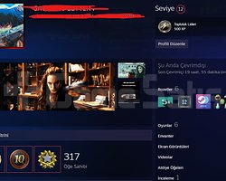 2000+ ELO 10LVL FACEIT İTEMLİ HESAP