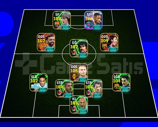 Efootball mükemmel hesap