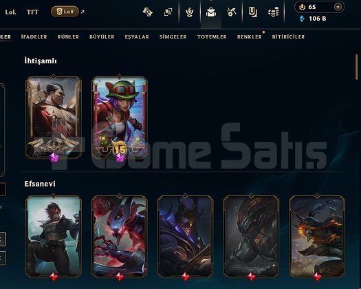 | TR | ZÜMRÜT I | 425 LEVEL | 102 SKİN