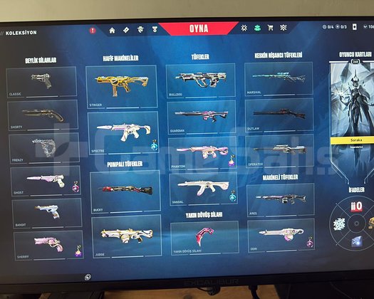 Full+Full Valorant Hesabı +Sağlam lol hesaplı