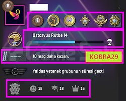 FACEİT+26K OYUN+ 6 MADALYA 273 WİN 980 SAAT SEÇKİN